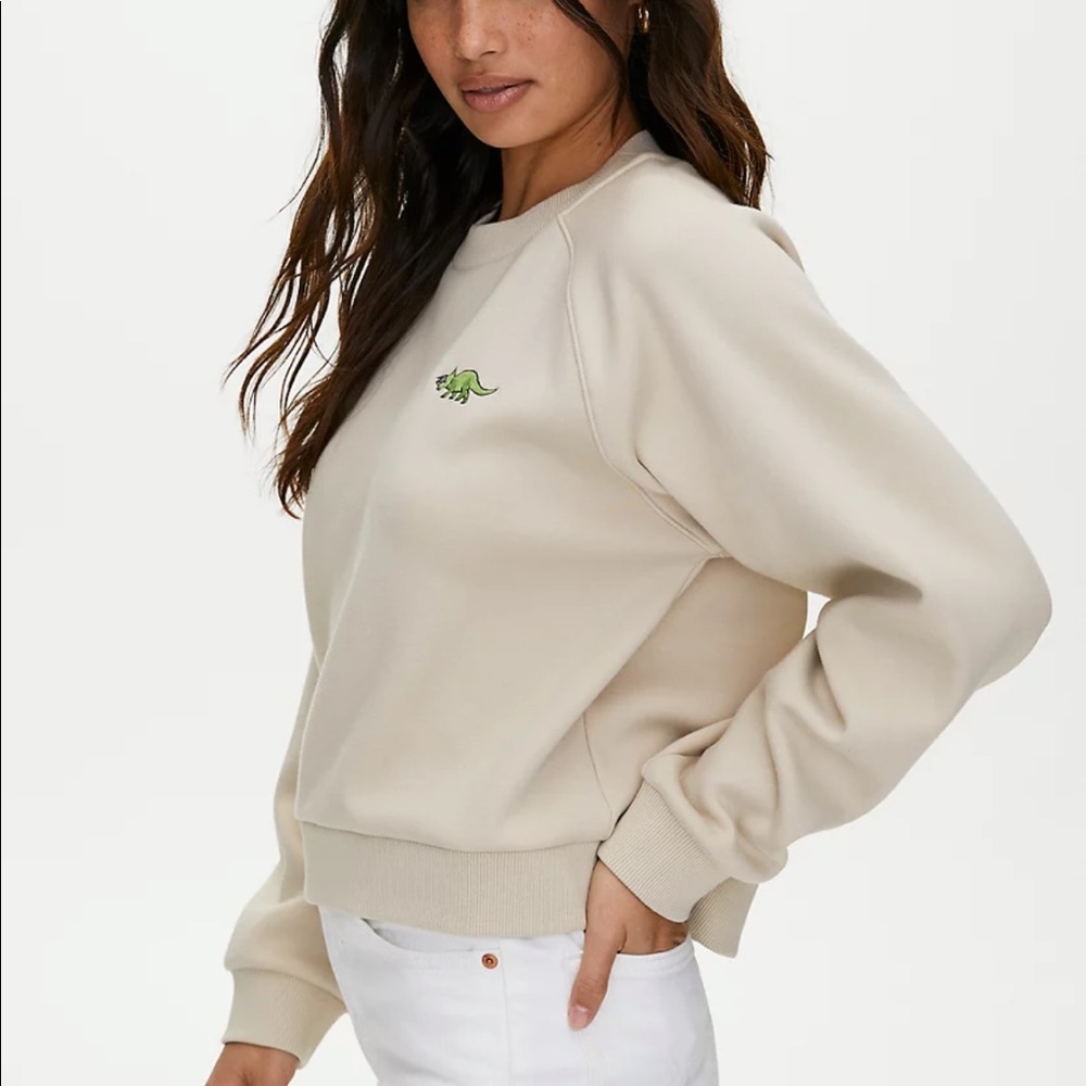 Sunday Best Cream Crew Neck Sweater
